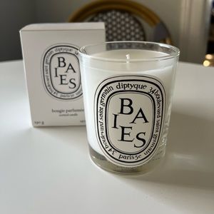 Authentic Large 6.5g / 190g Diptyque candle - Baies